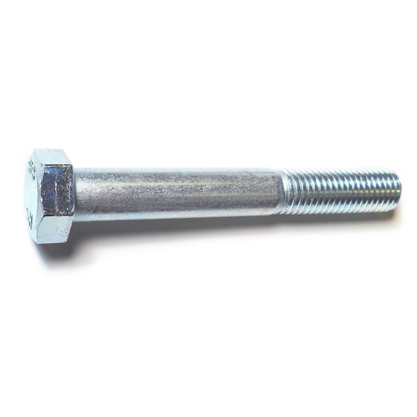 Midwest Fastener Class 8.8, M18-2.50 Hex Head Cap Screw, Zinc Plated Steel, 130 mm L, 5 PK 53532 - main